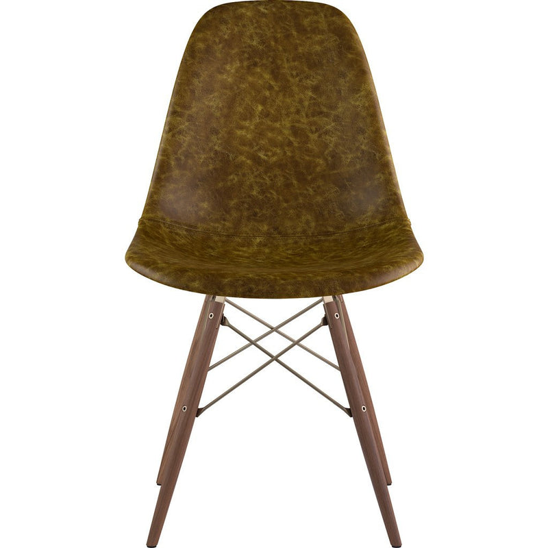 NyeKoncept Mid Century Dowel Side Chair | Palermo Olive/Brass 331012EW2