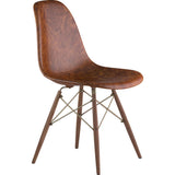 NyeKoncept Mid Century Dowel Side Chair | Weathered Whiskey/Brass 331013EW2