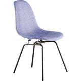NyeKoncept Mid Century Classroom Side Chair | Weathered Blue/Gunmetal 331015CL3