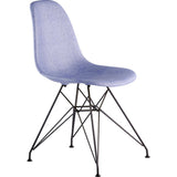 NyeKoncept Mid Century Eiffel Side Chair | Weathered Blue/Gunmetal 331015EM3
