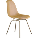 NyeKoncept Mid Century Classroom Side Chair | Aged Maple/Brass 331016CL2