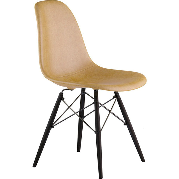NyeKoncept Mid Century Dowell Side Chair | Aged Maple/Gunmetal 331016EW3