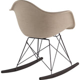 NyeKoncept Mid Century Rocker Chair | Light Sand/Gunmetal 332001RO3