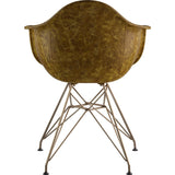 NyeKoncept Mid Century Eiffel Arm Chair | Palermo Olive/Brass 332012EM2