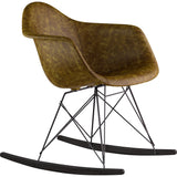 NyeKoncept Mid Century Rocker Chair | Palermo Olive/Gunmetal 332012RO3