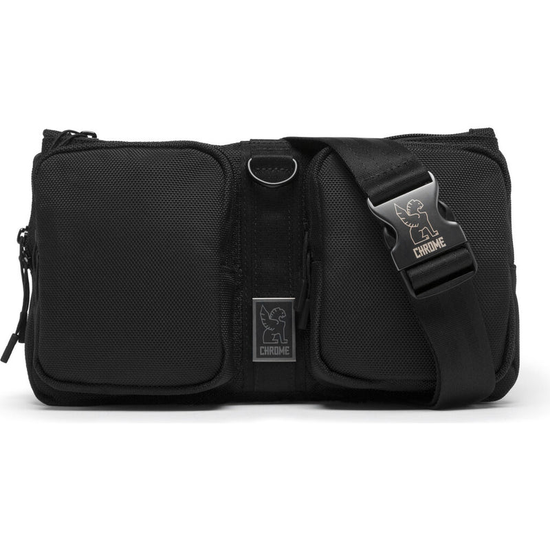 Chrome Mixed Notch Sling Bag | 5L Black BG-239-ALLB-NA