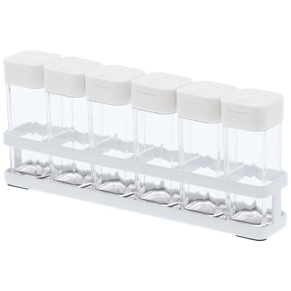 Yamazaki Tower Spice Bottles with Rack (6 Bottles)