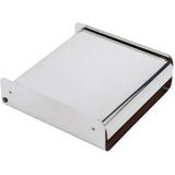 Danese Milano Ciera Box | Polished Stainless Steel/Rosewood