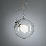 Artemide Miconos E26 Suspension Light Max 150W Chrome