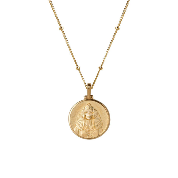 Awe Inspired Mini Cleopatra Necklace | Saturn Chain