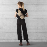 Chrome Mixed Notch Sling Bag | 5L Brown BG-239-DUNE-NA