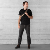 Chrome Mixed Notch Sling Bag | 5L Brown BG-239-DUNE-NA