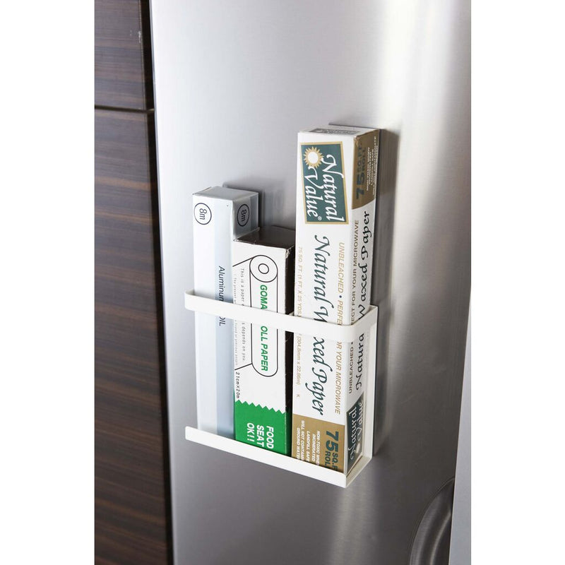 Yamazaki Plate Magnet Wrap Holder | White