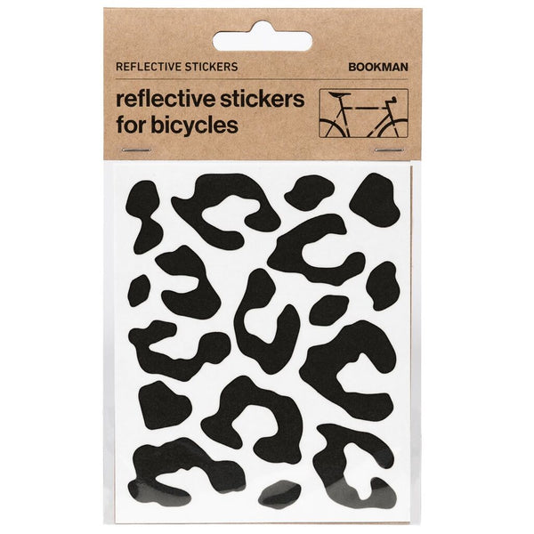 Bookman Sticky Leopard Reflectors | Black