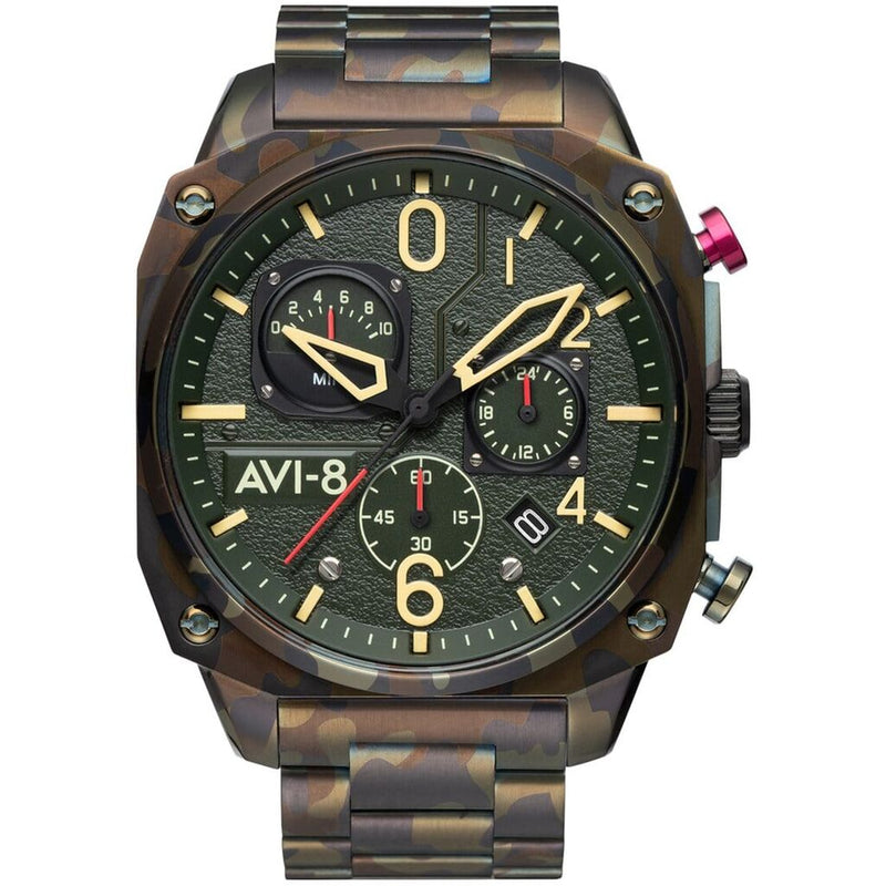 AVI-8 Hawker Hunter AV-4052-22 Retrograde Ground Chronograph Watch
