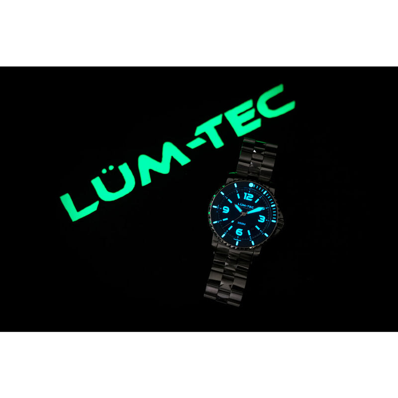 Lum-Tec 350M-2 Diving Watch | Steel Strap