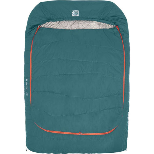 Kelty Tru.Comfort Doublewide 20F Deep Teal Sleeping Bag