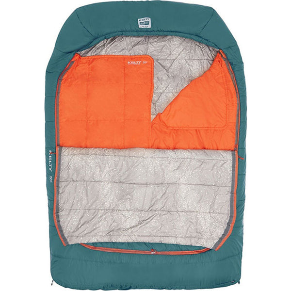 Kelty Tru.Comfort Doublewide 20F Deep Teal Sleeping Bag