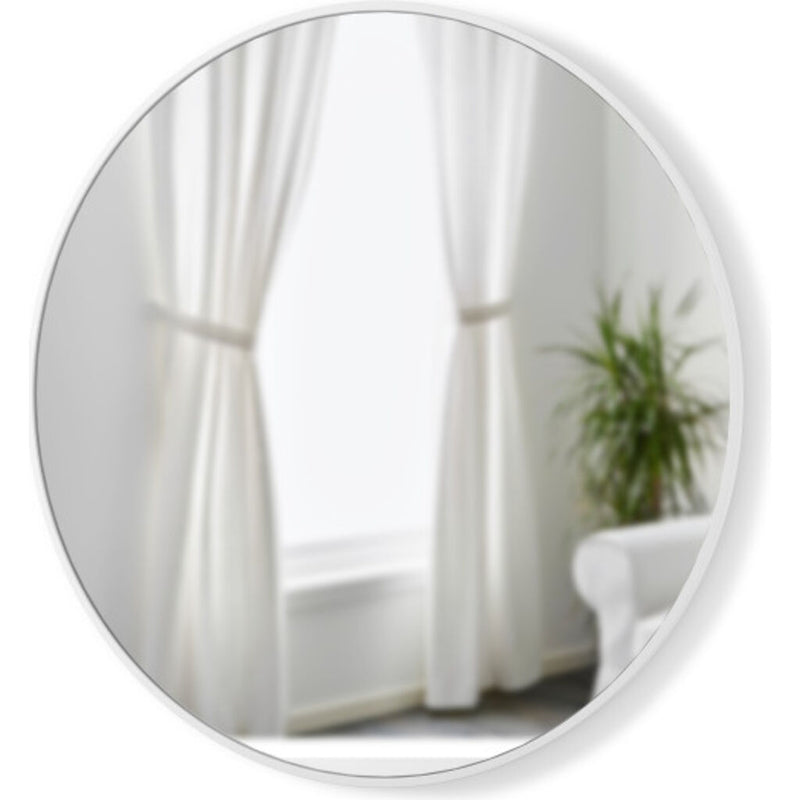 Umbra Hub Wall Mirror | White