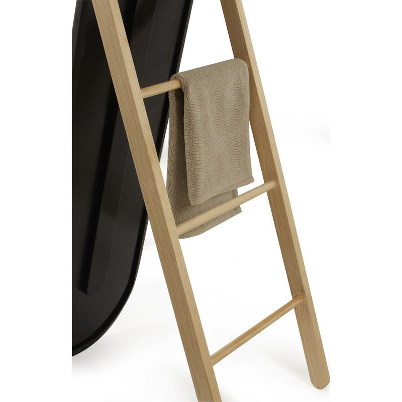 Umbra Hub Floor Mirror | Black/Natural 358375-045