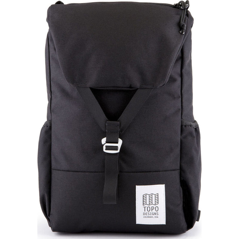Topo Designs Y-Pack Commuter Backpack | Black TDYPF17BL