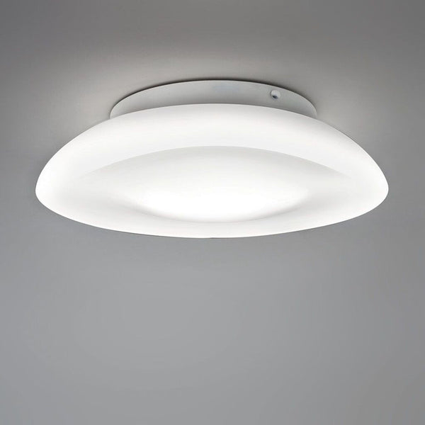 Artemide Lunex 17 Wall/Ceiling Light | MAX 2X60W E26 WH/WH 120V