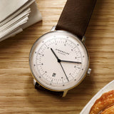 Sternglas Vintage Leather Strap 20mm | Mocha Black