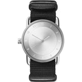 TID No. 2 36 Brushed Steel Watch | Nylon Band