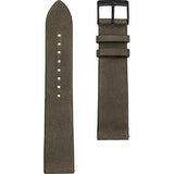 Sternglas Vintage Leather Strap 20mm | Natogreen Black