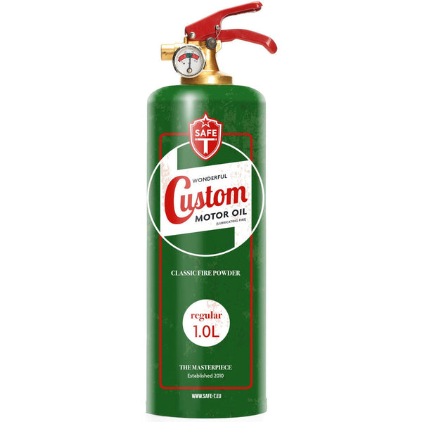 Safe-T Designer Fire Extinguisher | Motor Oil