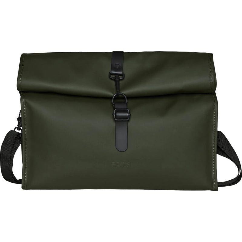 rains waterproof messenger backpack Rains Waterproof Rolltop Messenger Bag