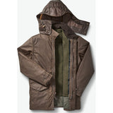 Filson Cover Cloth Mile Marker Coat | Dark Earth