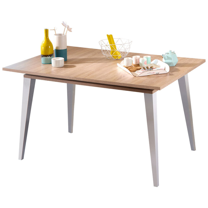 Symbiosis Prism Extendable Dining Table | Natural Oak