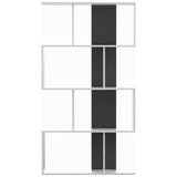 Symbiosis Sigma Bookcase | White / Black