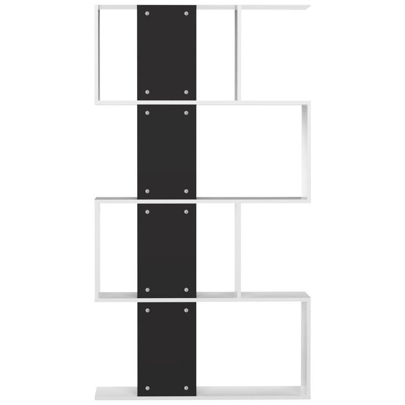 Symbiosis Sigma Bookcase | White / Black