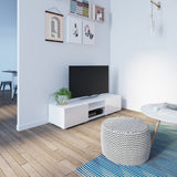 Symbiosis Podium 140 TV Stand | White