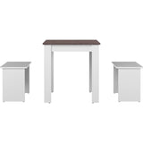Temahome Nice Dining Table w/ Benches