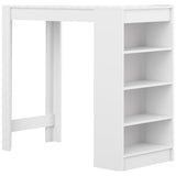 Symbiosis Aravis Dining Bar Table | White