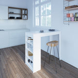 Symbiosis Aravis Dining Bar Table | White