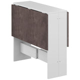 Symbiosis Papillon Foldable Table | White / Concrete