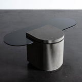 Lyon Béton Strut - Pill Coffee Table