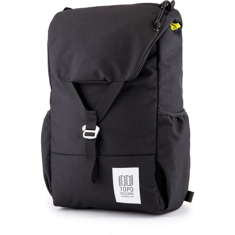 Topo Designs Y-Pack Commuter Backpack | Black TDYPF17BL