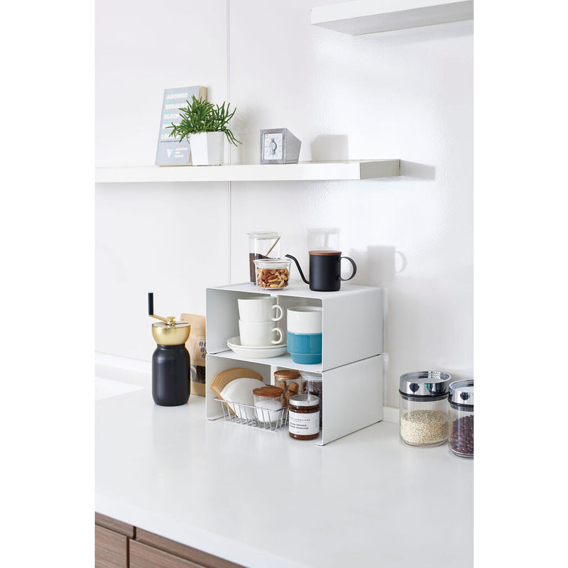Yamazaki Tower Stackable Kitchen Rack | Large