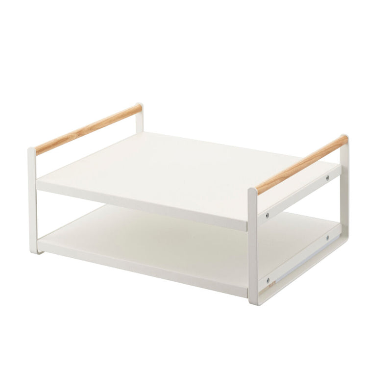 Yamazaki Tosca Microwave Top Rack - White