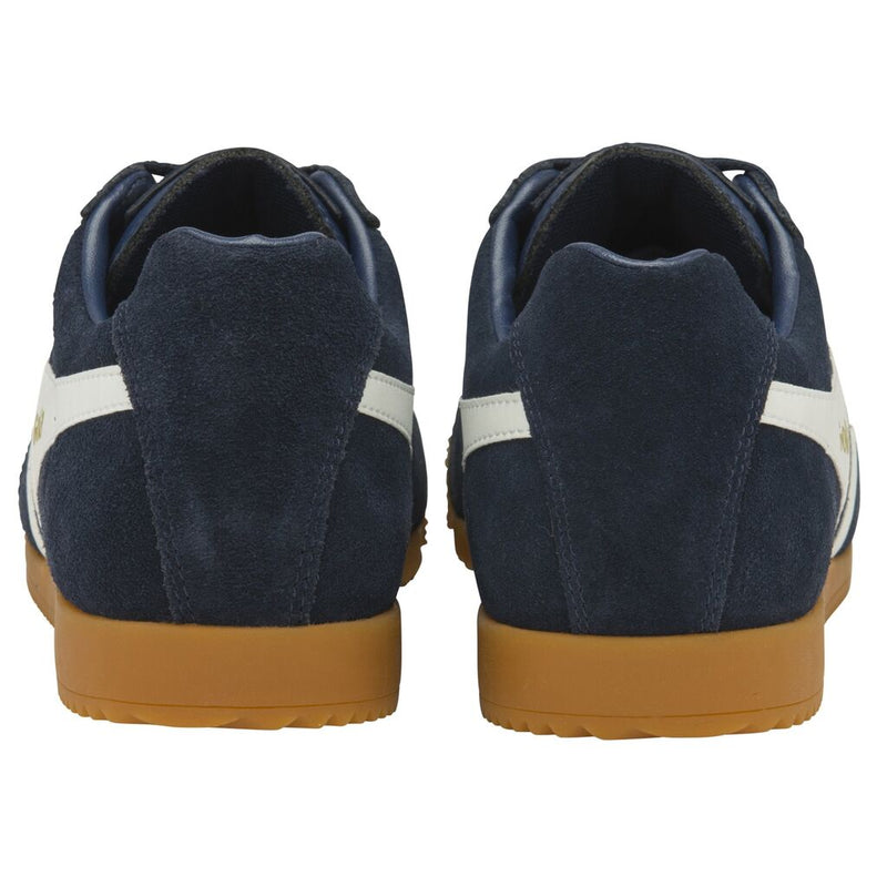 Gola Women's Harrier Suede Trainers Sneakers | Navy/White