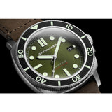 Spinnaker Hull SP-5088-03 Automatic Watch | Dark Green/Brown