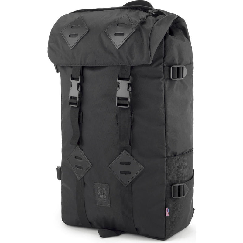 Topo Designs Klettersack 22L Backpack | X-Pac/Ballistic Black