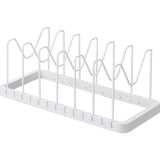 Yamazaki Tower Adjustable Pot Lid & Frying Pan Organizer