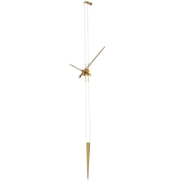 Nomon Pendulo G Wall Clock | Brass/Walnut