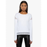 Koral Pasto Brisa Long Sleeve Top | White